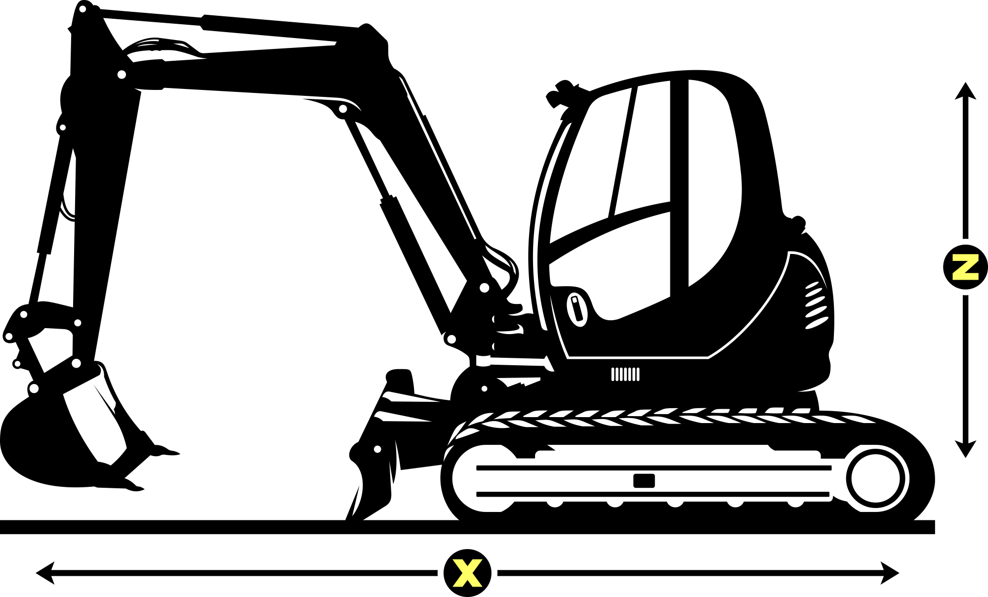 Midi Excavator Specs, Weight and Dimensions Heavy Haulers